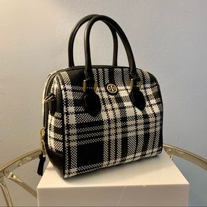 Tory Burch Plaid Crossbody Purse